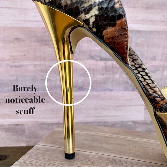 SHOEDAZZLE Jocasta Python Print Platform H… - Picture 14 of 16